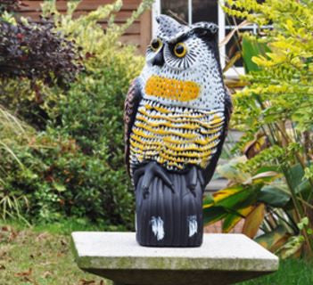 Garden Defense Owl - Predator Decoy Bird Scare